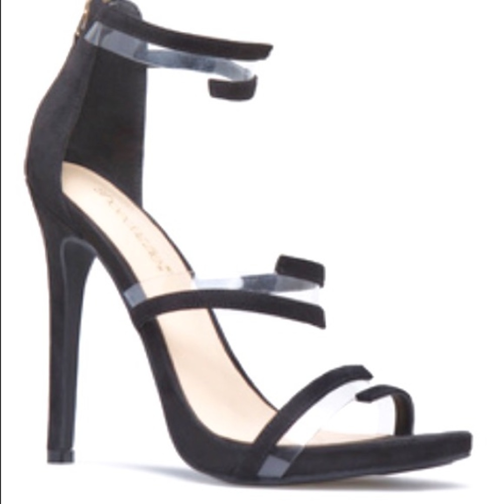 Shoe Dazzle Paige Strappy Stiletto Sandal